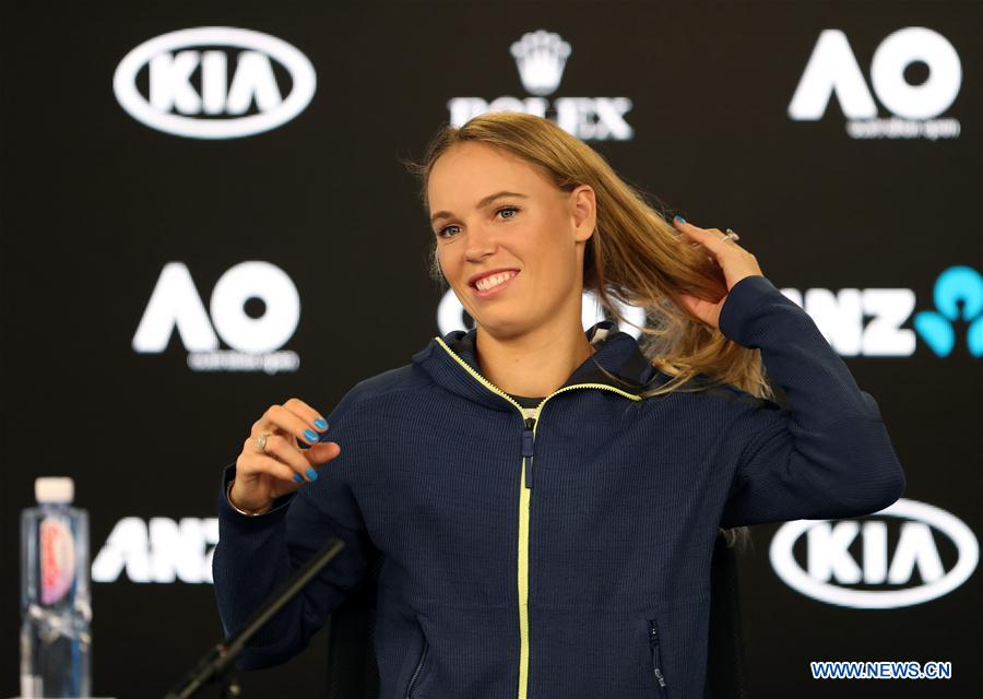 (SP)AUSTRALIA-MELBOURNE-TENNIS-AUSTRALIAN OPEN-CAROLINE WOZNIACKI