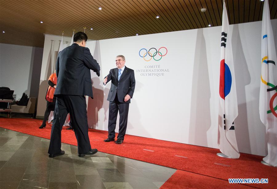 (SP)SWITZERLAND-LAUSANNE-IOC-PYEONGCHANG WINTER OLYMPICS-MEETING