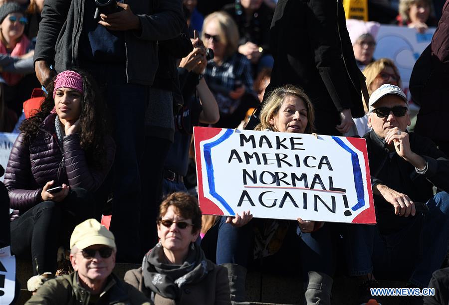 U.S.-WASHINGTON D.C.-WOMEN'S MARCH