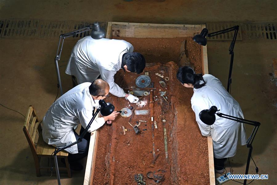 CHINA-JIANGXI-TOMB OF MARQUIS OF HAIHUN-EXCAVATION-IDENTITY (CN)