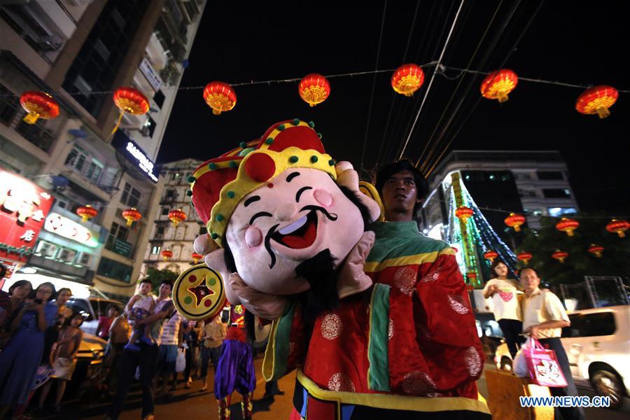 MYANMAR-YANGON-CHINESE NEW YEAR-CELEBRATION