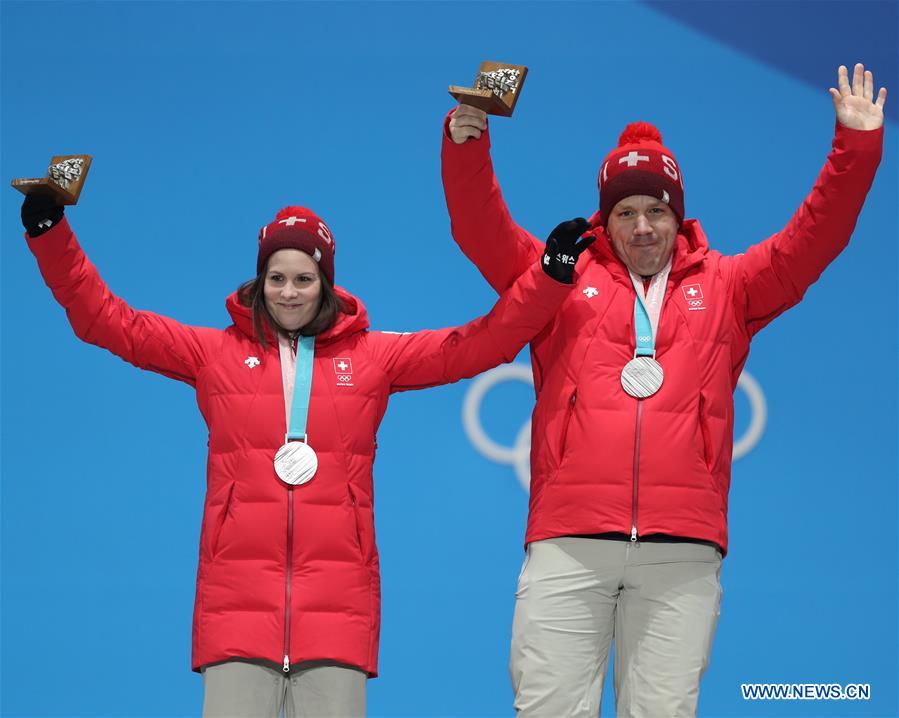 (SP)OLY-SOUTH KOREA-PYEONGCHANG-CURLING-MIXED DOULBES-MEDAL CEREMONY