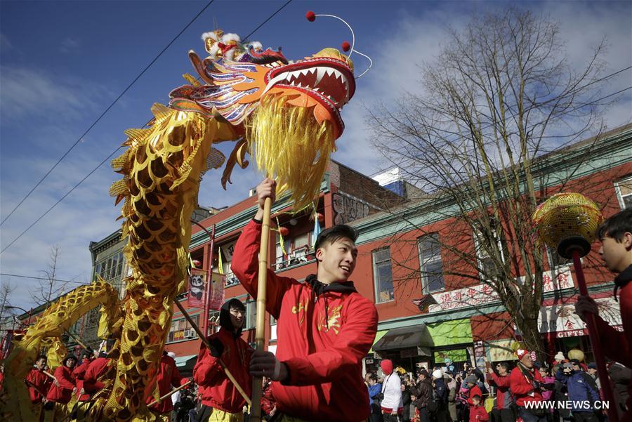 CANADA-VANCOUVER-CHINESE NEW YEAR-PARADE