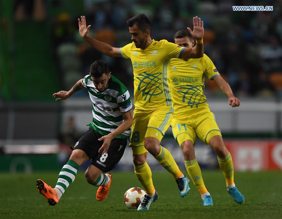 (SP)PORTUGAL-LISBON-UEFA EUROPA LEAGUE-SPORTING CP VS FC ASTANA