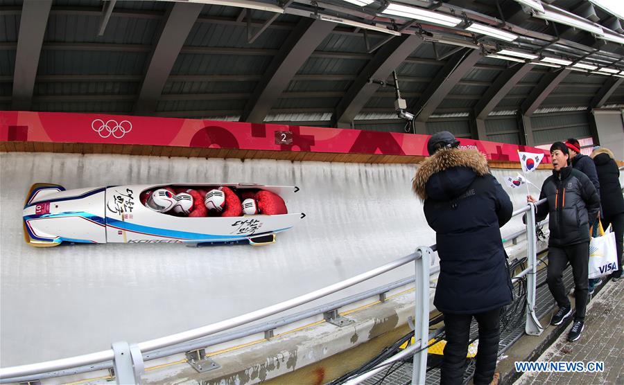 (SP)OLY-SOUTH KOREA-PYEONGCHANG-BOBSLEIGH-4-MAN