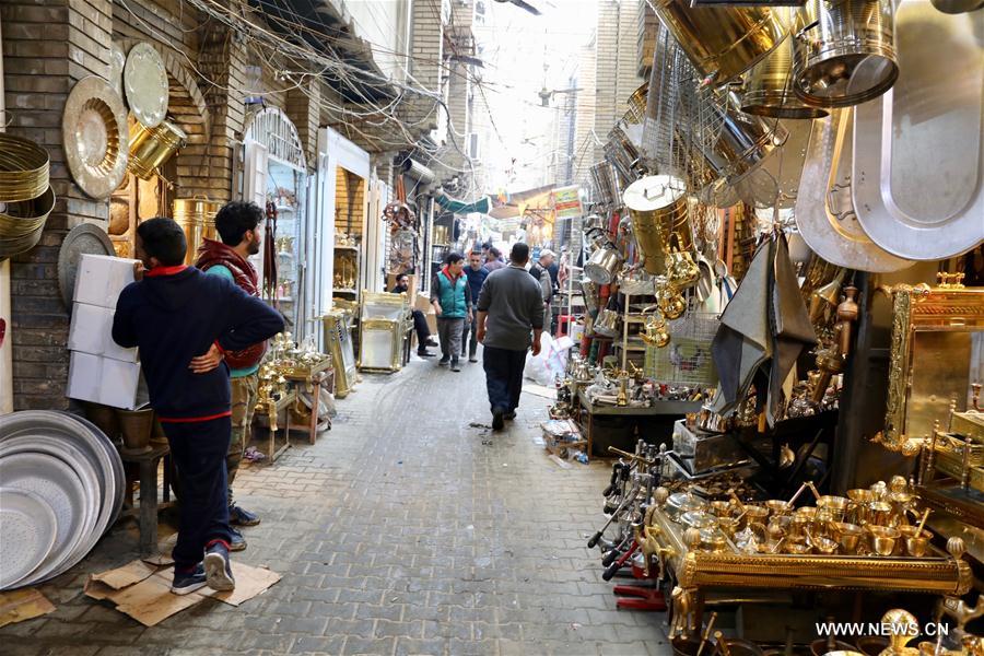 IRAQ-BAGHDAD-HISTORICAL MARKET