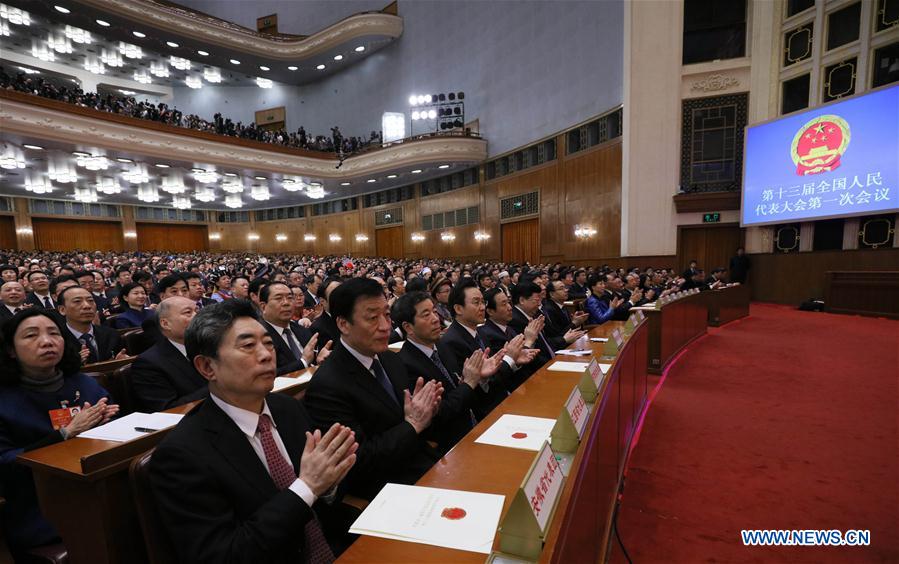 (TWO SESSIONS)CHINA-BEIJING-NPC-SIXTH PLENARY MEETING(CN)