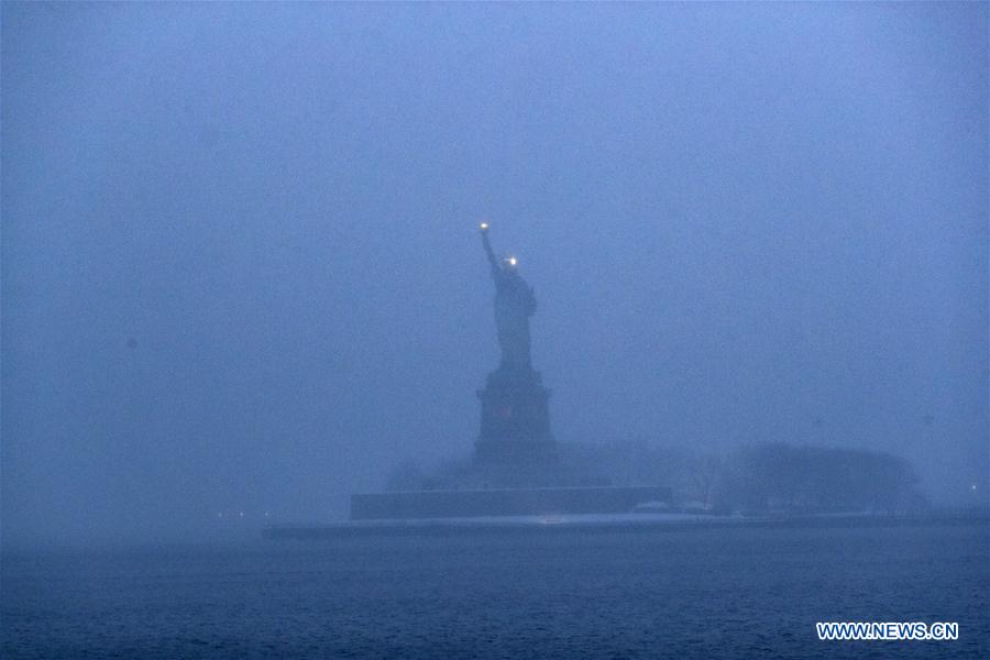 U.S.-NEW YORK-STORM