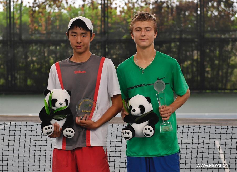 (SP)CHINA-SICHUAN-CHENGDU-ITF-TENNIS-G3-FINAL