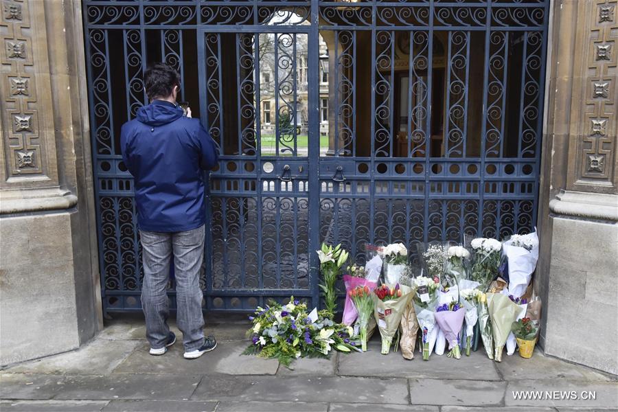 BRITAIN-CAMBRIDGE-STEPHEN HAWKING-FUNERAL