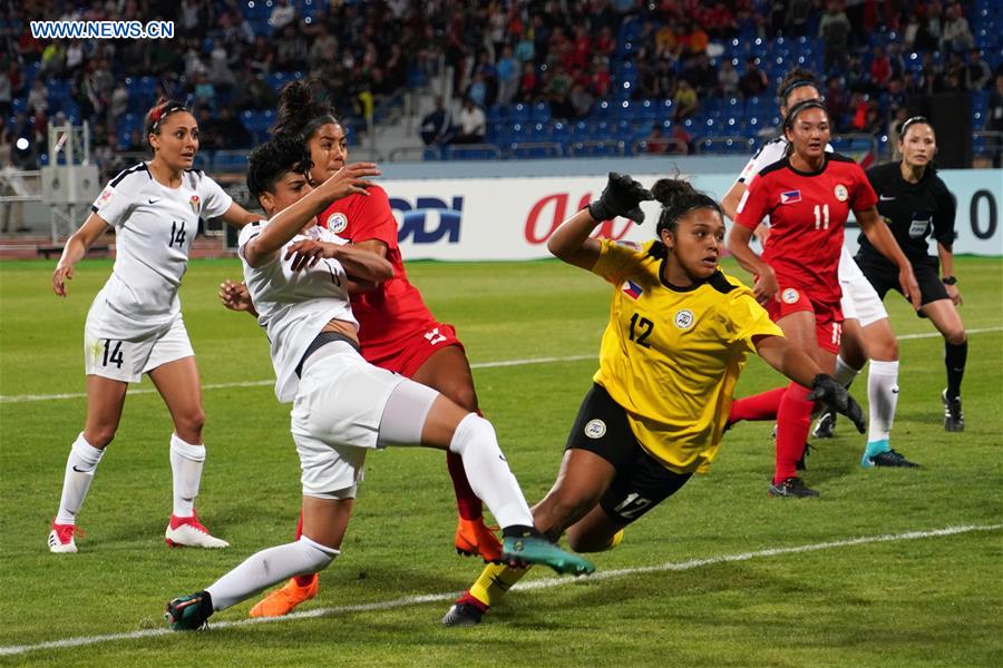 (SP)JORDAN-AMMAN-FOOTBALL-WAC-PHILIPPINES VS JORDAN