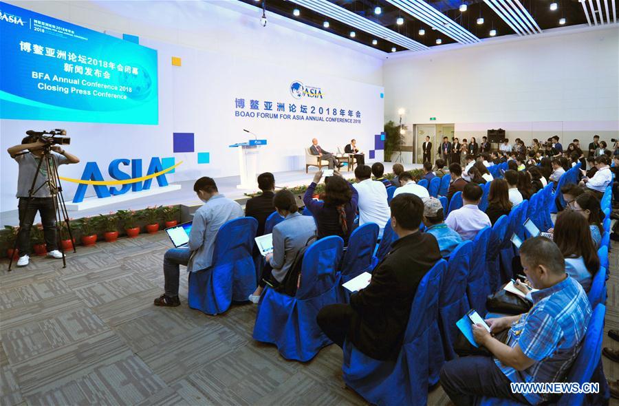 CHINA-BOAO-BFA-CLOSING-PRESS CONFERENCE (CN)