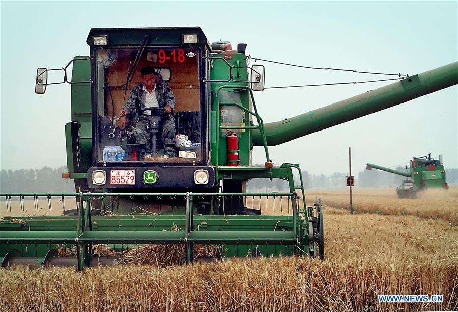 CHINA-HENAN-ZHOUKOU-WHEAT-HARVEST (CN)