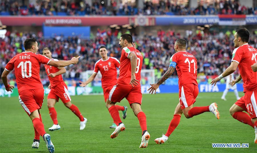 (SP)RUSSIA-KALININGRAD-2018 WORLD CUP-GROUP E-SWITZERLAND VS SERBIA