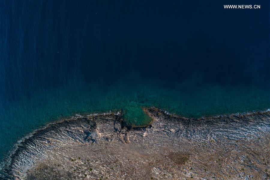 GREECE-ATHENS-DRONE VIEWS-EAST ATTICA COASTLINE