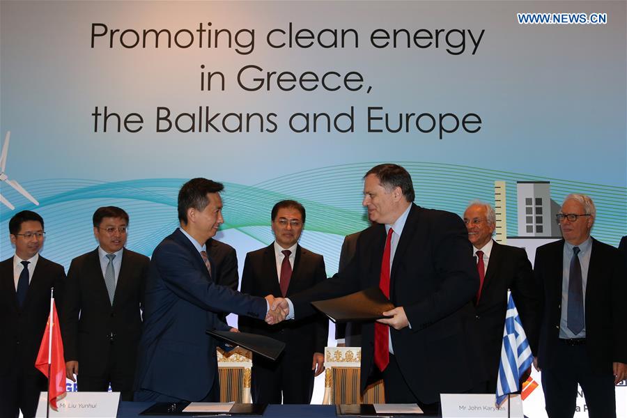 GREECE-ATHENS-CHINA-ENERGY-COOPERATION