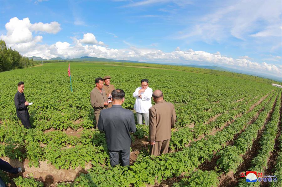 DPRK-SAMJIYON-KIM JONG UN-INSPECTION 