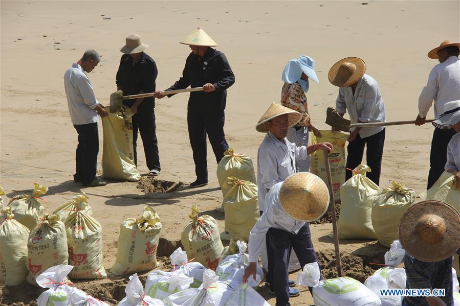 #CHINA-ZHEJIANG-TYPHOON MARIA-PREPARATION(CN)