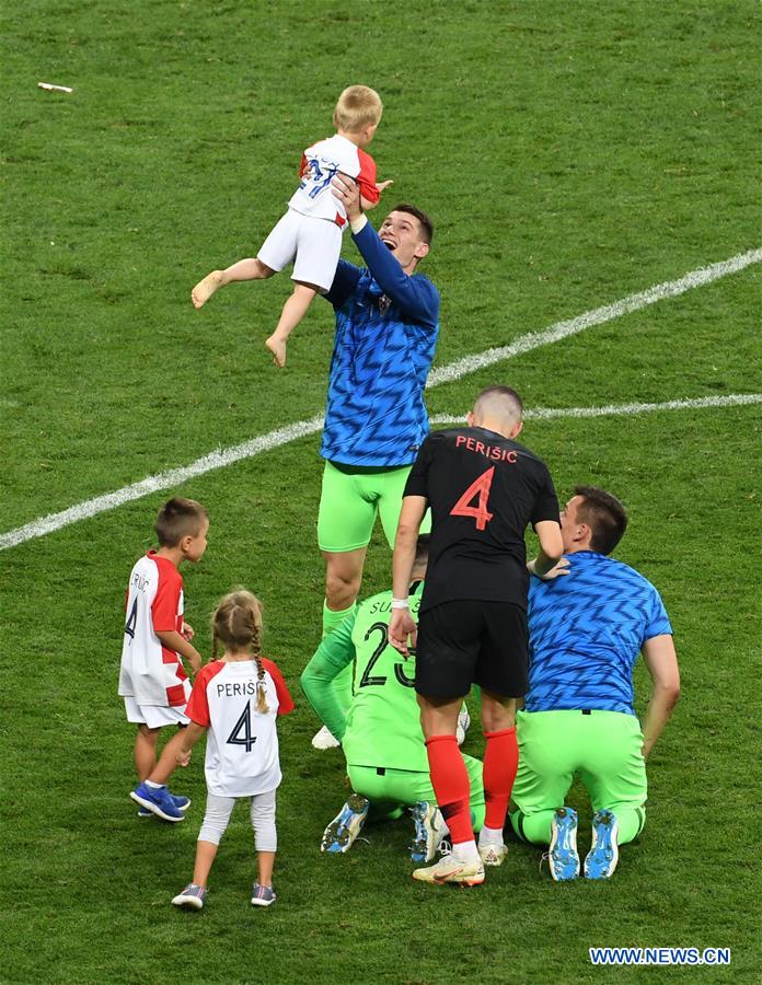 (SP)RUSSIA-MOSCOW-2018 WORLD CUP-SEMIFINAL-ENGLAND VS CROATIA