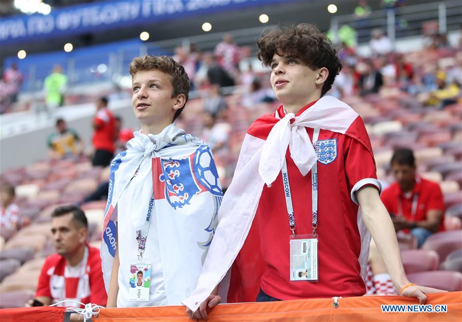 (SP)RUSSIA-MOSCOW-2018 WORLD CUP-SEMIFINAL-ENGLAND VS CROATIA