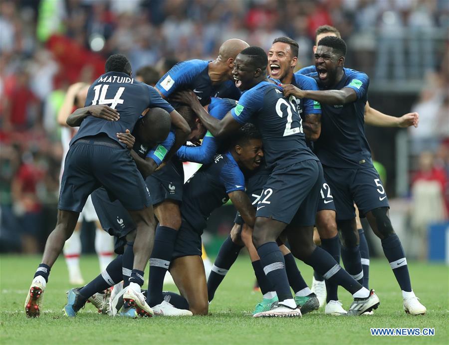 (SP)RUSSIA-MOSCOW-2018 WORLD CUP-FINAL-FRANCE VS CROATIA