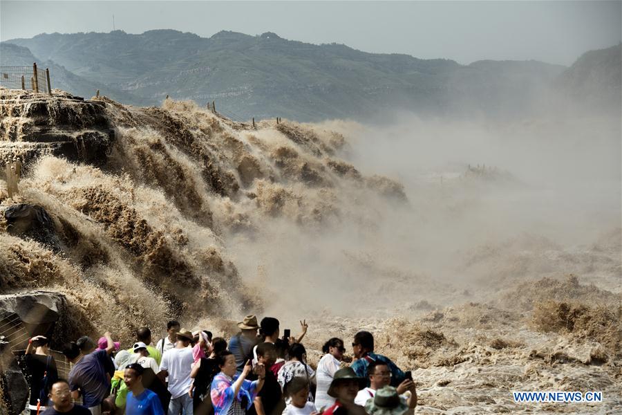 CHINA-SHAANXI-HUKOU WATERFALL (CN)