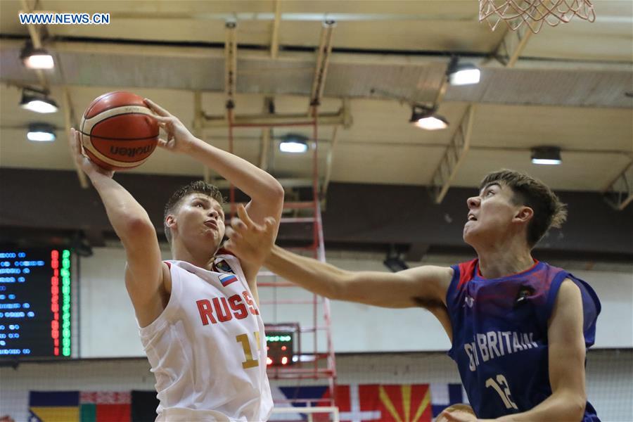 (SP)BOSNIA AND HERZEGOVINA-SARAJEVO-BASKETBALL-FIBA-U16-EUROPEAN CHAMPIONSHIP-DIVISION B