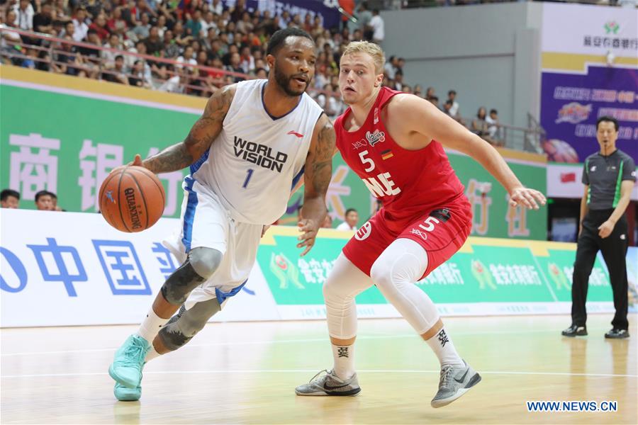 (SP)CHINA-WENG'AN-BASKETBALL-2018 WENG'AN INTERNATIONAL MEN'S BASKETBALL CHAMPIONSHIP