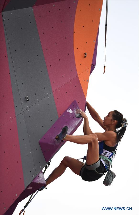 (SP)INDONESIA-PALEMBANG-ASIAN GAMES 2018-SPORT CLIMBING-WOMEN'S COMBINED FINAL