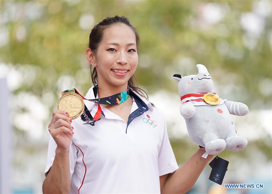 (SP)-INDONESIA-PALEMBANG-ASIAN GAMES 2018-SPORT CLIMBING-WOMEN'S COMBINED FINAL