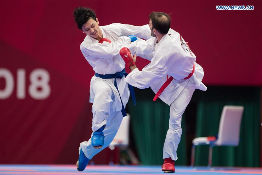 (SP)INDONESIA-JAKARTA-ASIAN GAMES-KARATE-MEN'S -75KG