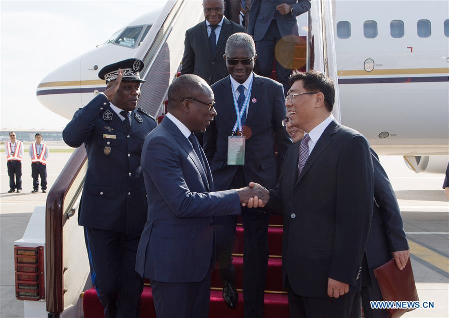 CHINA-BEIJING-BENIN-PRESIDENT-ARRIVAL (CN)