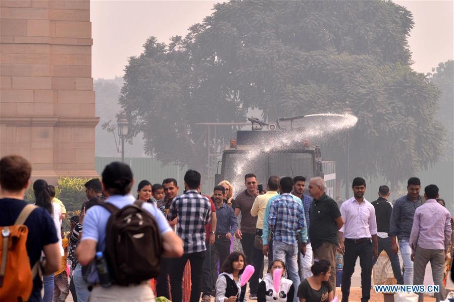 INDIA-NEW DELHI-HEAVY HAZE