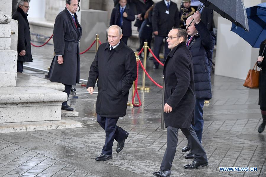 FRANCE-PARIS-WWI-COMMEMORATION 