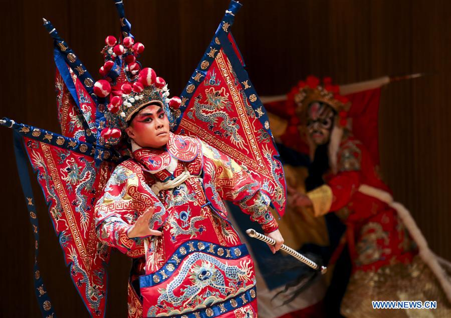 U.S.-NEW YORK-CHINESE PEKING OPERA-FEATURE