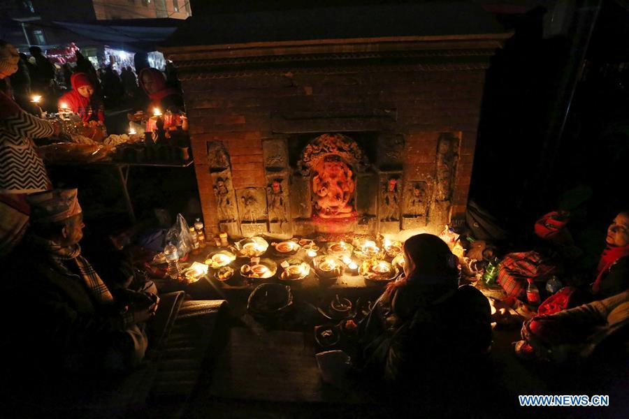 NEPAL-KATHMANDU-BALA CHATURDASHI FESTIVAL