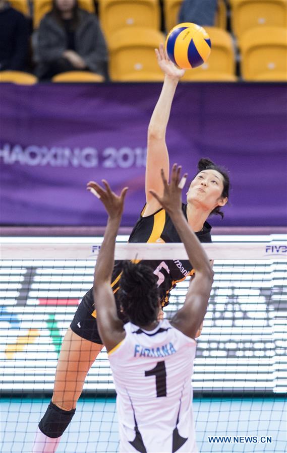 (SP)CHINA-SHAOXING-VOLLEYBALL-FIVB-WOMEN'S CLUB WORLD CHAMPIONSHIP-SEMIFINALS(CN)