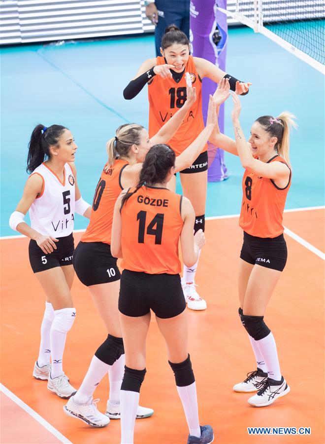 (SP)CHINA-SHAOXING-VOLLEYBALL-FIVB-WOMEN'S CLUB WORLD CHAMPIONSHIP-FINAL(CN)