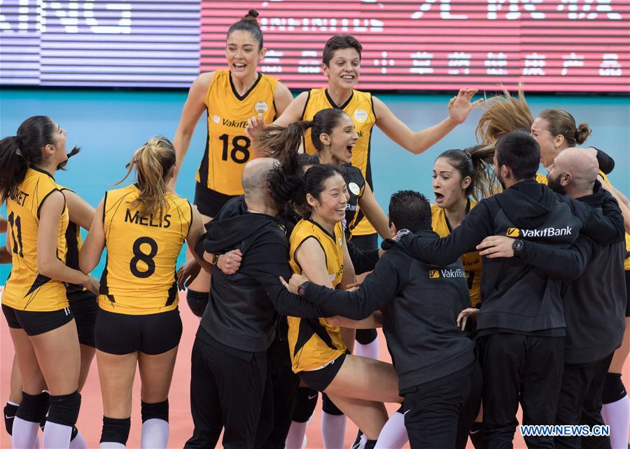 (SP)CHINA-SHAOXING-VOLLEYBALL-FIVB-WOMEN'S CLUB WORLD CHAMPIONSHIP-FINAL(CN)