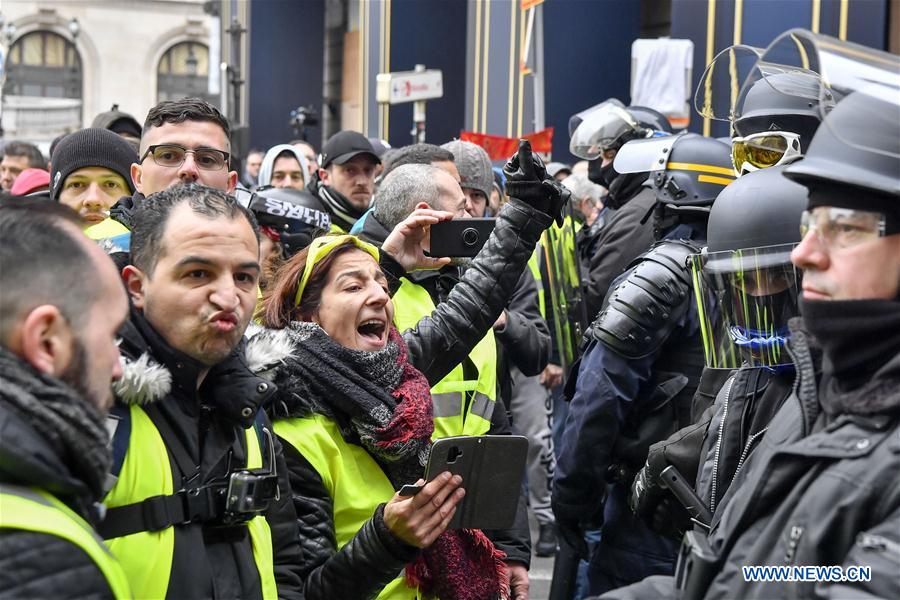 FRANCE-PARIS-"YELLOW VESTS"-PROTEST