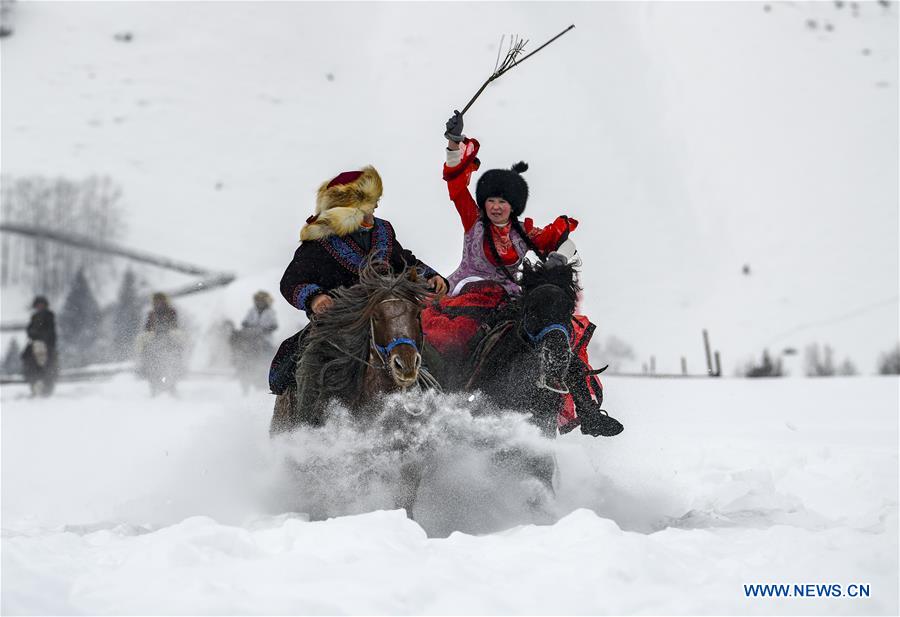 CHINA-XINJIANG-KANAS-ICE AND SNOW FESTIVAL (CN)