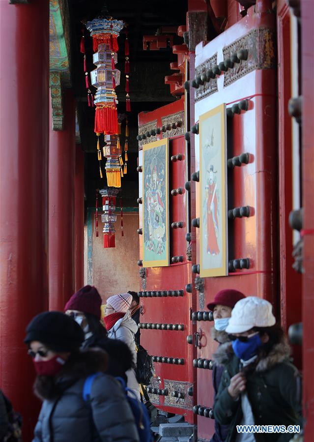 (InPalaceMuseum)CHINA-BEIJING-THE FORBIDDEN CITY-SPRING FESTIVAL CELEBRATION (CN)