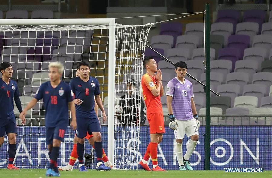 (SP)UAE-AL AIN-SOCCER-AFC ASIAN CUP 2019-CHN VS THA