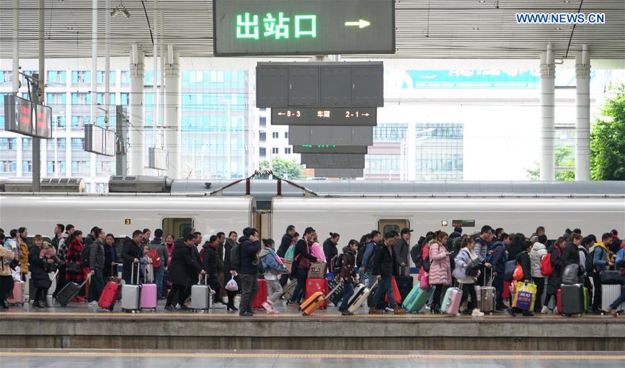 CHINA-SPRING FESTIVAL-HOLIDAY END-TRAVEL RUSH (CN)