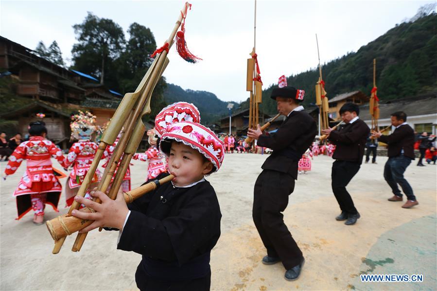 CHINA-GUIZHOU-QIANDONGNAN-LUSHENG-CELEBRATION (CN)