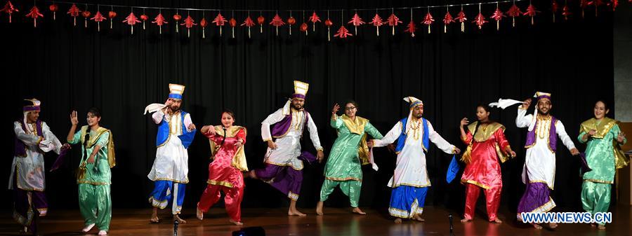 INDIA-NEW DELHI-JNU-SPRING FESTIVAL-CELEBRATION