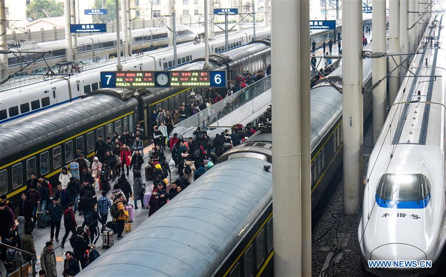 #CHINA-POST-HOLIDAY TRAVEL PEAK (CN)