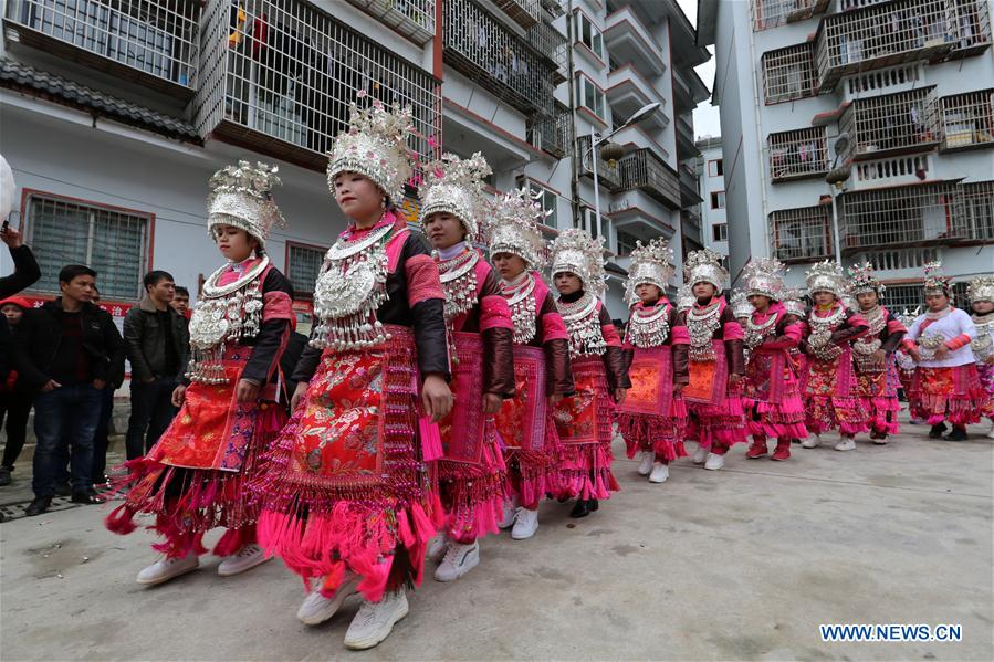 #CHINA-GUIZHOU-QIANDONGNAN-POVERTY RELIEF-MIAO PEOPLE-RELOCATION (CN)