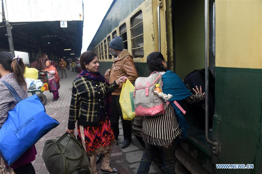 PAKISTAN-LAHORE-INDIA-TRAIN SERVICE