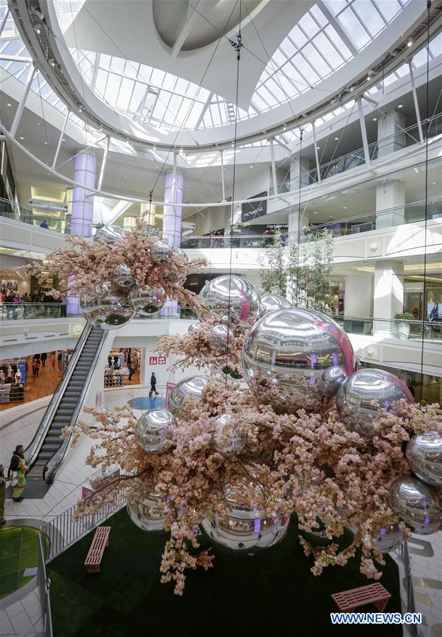 CANADA-VANCOUVER-ART INSTALLATION "BLOSSOM"